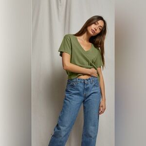 NWT- PerfectWhiteTee - Hendrix, Safari, Size XS